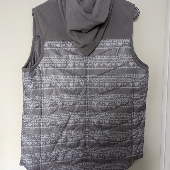 Grenier grey hoodie vests size medium - Picture 2 of 2